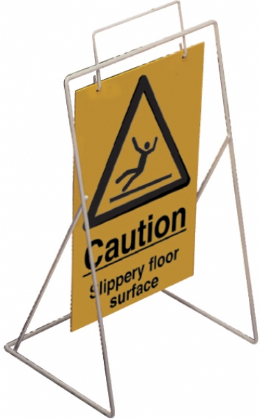 caution slippery floor/cleaning in prog..(sign only)