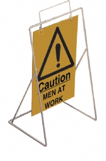 swing sign caution men at work  (sign only)