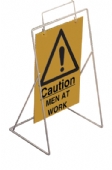 swing sign caution men at work  (sign only)