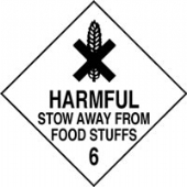 harmful stow away from foods 