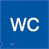 wc symbol - (white & blue) 