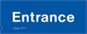 entrance (white & blue)