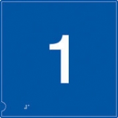 no.1 (white & blue) 