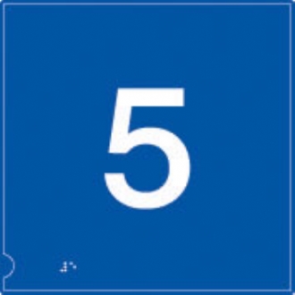 no.5 (white & blue) 