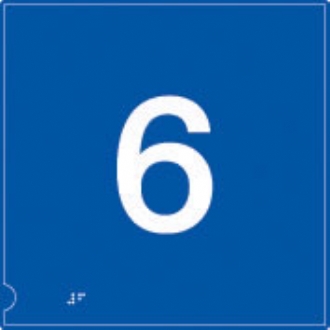 no.6 (white & blue) 