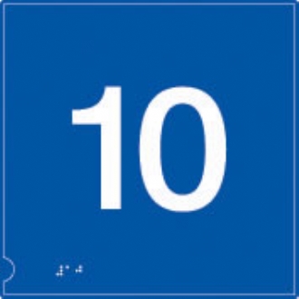 no.10 (white & blue) 