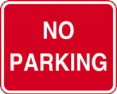 no parking  c/w channel