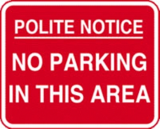 polite notice  c/w channel