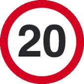 20 mph without channel 