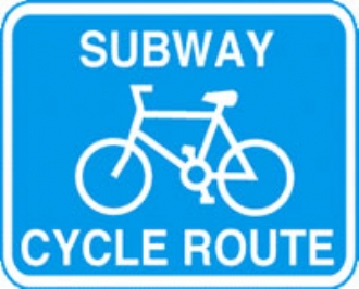 subway cycle route c/w channel 