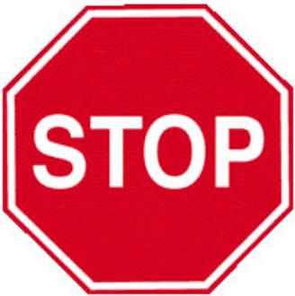 stop without channel  octagon