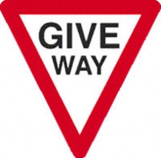 give way with channel 