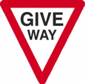 give way with channel 