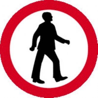 pedestrians  without channel