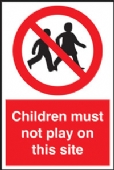 Children must not play…