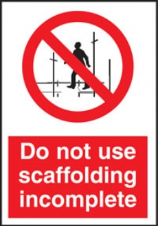 Do not use scaffolding..