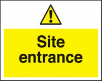 site entrance 