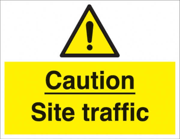Caution Site Traffic 