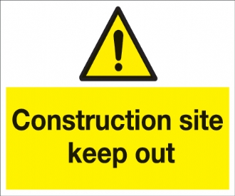 Construction Site keep out 