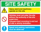 Site Safety board 