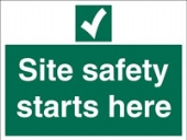 Site Safety starts here 