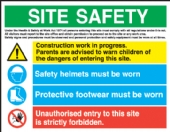 Site Safety board  tuff