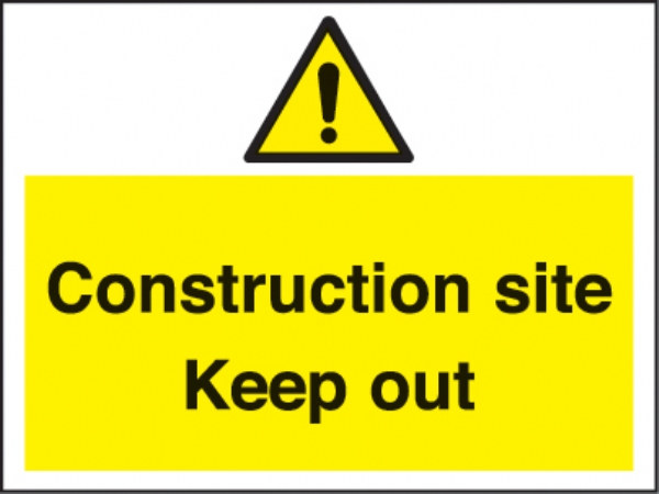 construction site keep out 