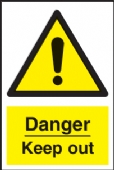 danger keep out danger keep out