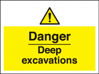 danger deep excavations 
