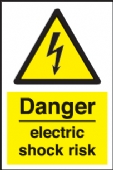 danger electric shock risk 