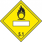 new regulation placard oxidising 5.1 