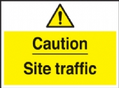 caution site traffic 