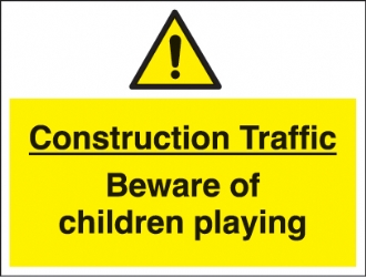construction traffic beware.... 