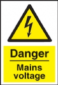 danger mains voltage 