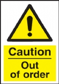 caution out of order caution out of order