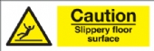 caution slippery floor surface 