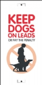 keep dogs on leads 