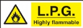 l.p.g highly flammable 