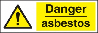 danger asbestos 