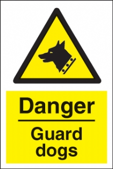 danger guard dogs 