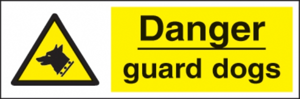 danger guard dogs 