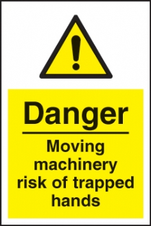 danger moving machinery 