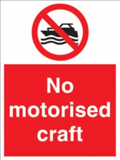 no motorised craft 