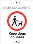 keep dogs on leads 