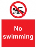 no swimming 