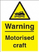 warning - motorised craft 