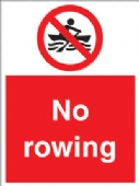 no rowing 