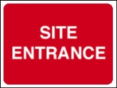 site entrance 