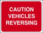 caution vehicles reversing 