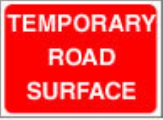 temporary road surface 